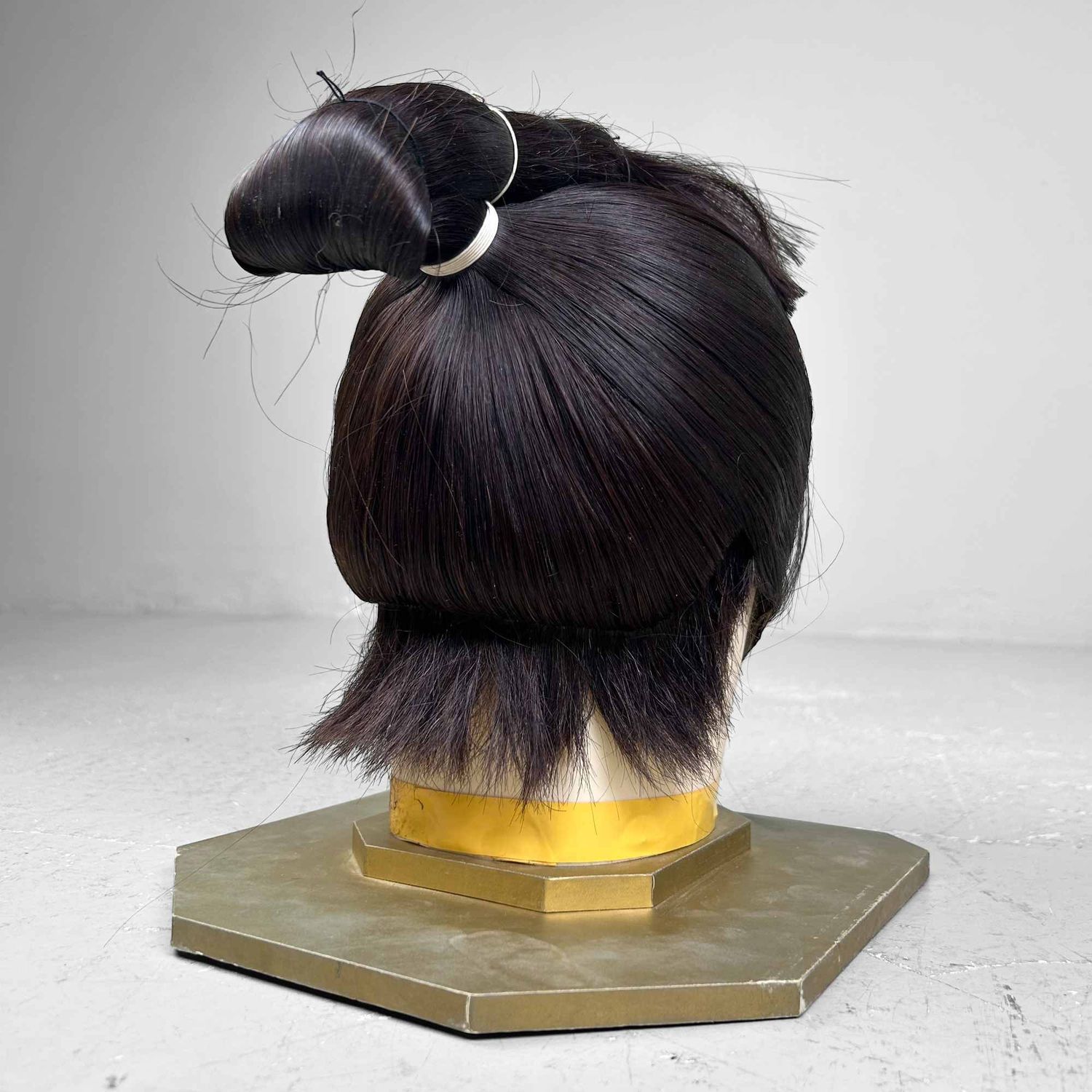 Japanese Katsura, Stage Wig, Gokenin (御家人), 1940s.