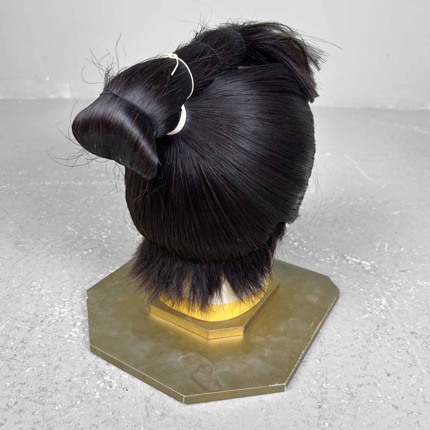 Japanese Katsura, Stage Wig, Gokenin (御家人), 1940s.