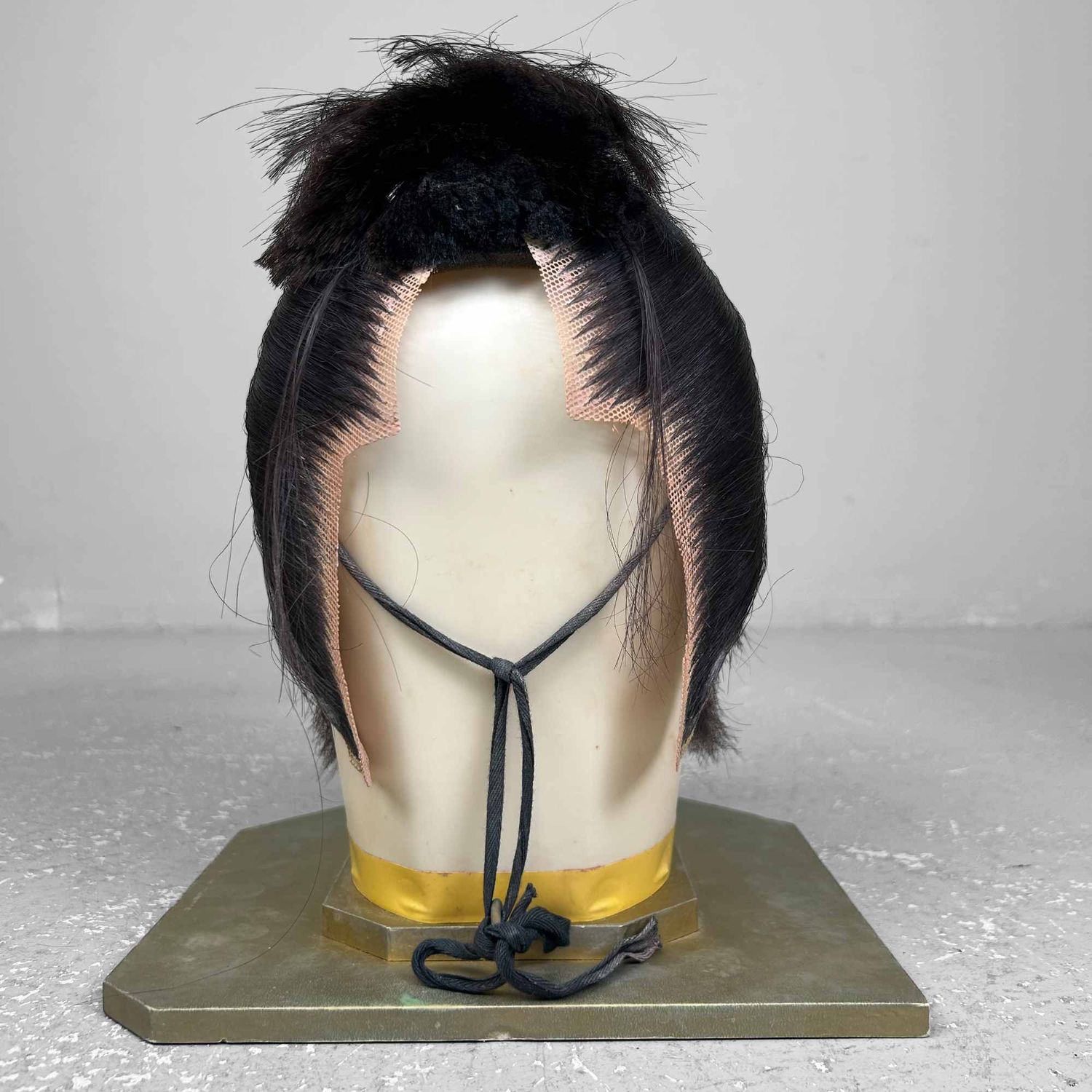 Japanese Katsura, Stage Wig, Gokenin (御家人), 1940s.