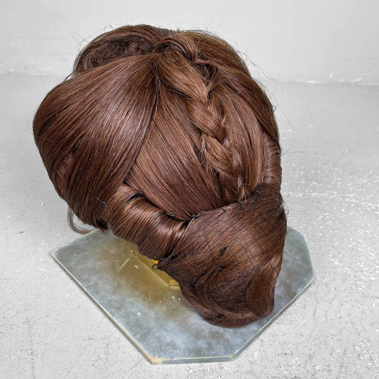 Japanese Katsura, Stage Wig, Yakaimaki 夜会巻, 1940s. Japanese Katsura, Stage Wig, Yakaimaki 夜会巻, 1940s.