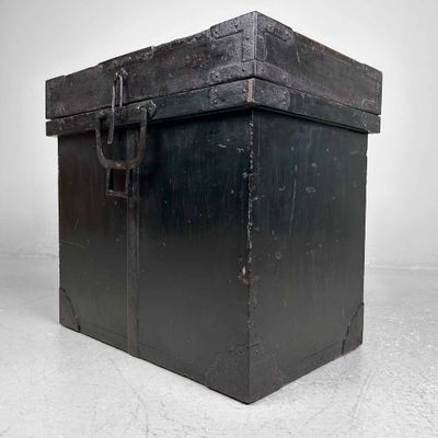 Antieke Kura Bako 倉箱, Houten Kist, Japan, Meiji​-periode.