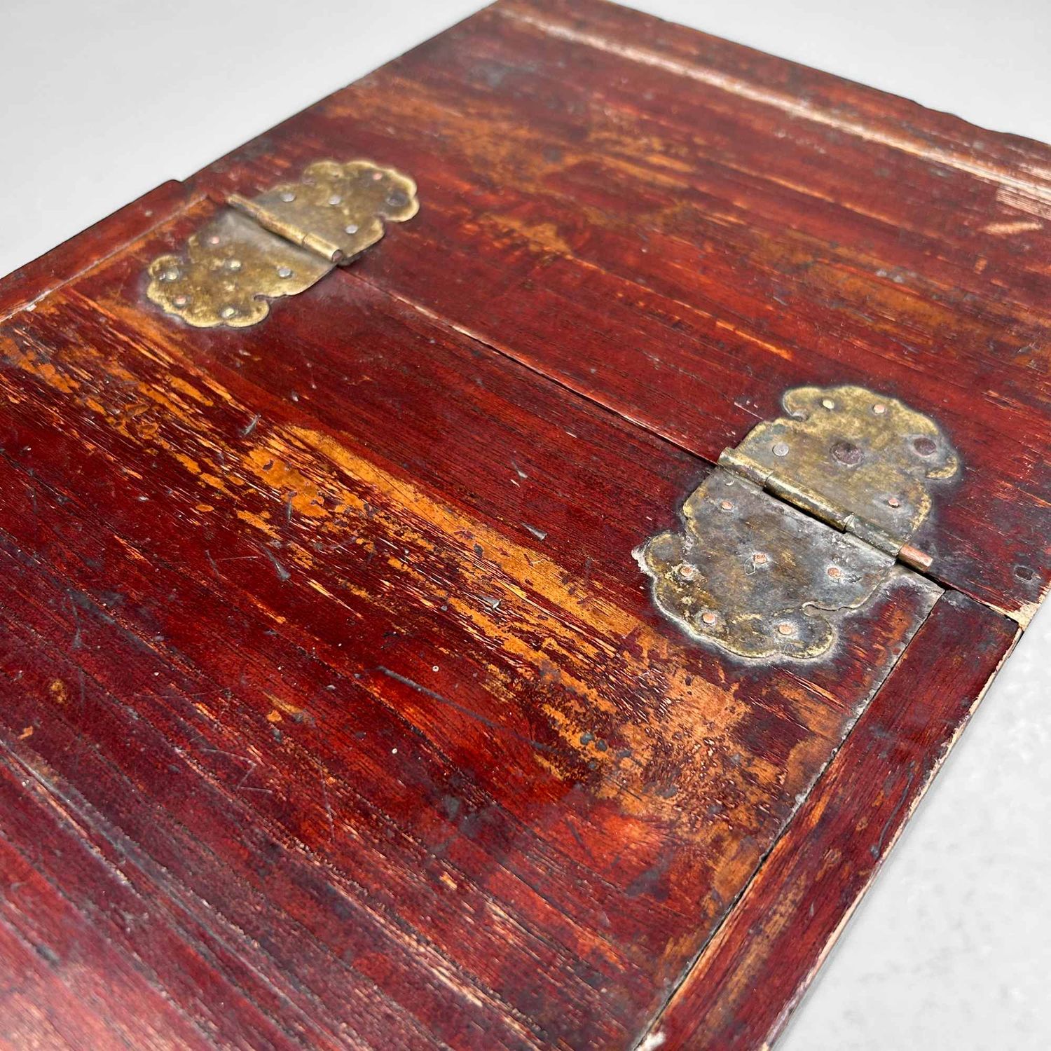 Japanese Antique Sewing Cabinet, Haribako, Taishō Period, Japan.