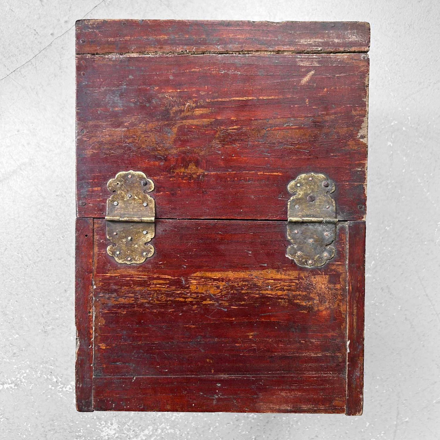 Japanese Antique Sewing Cabinet, Haribako, Taishō Period, Japan.