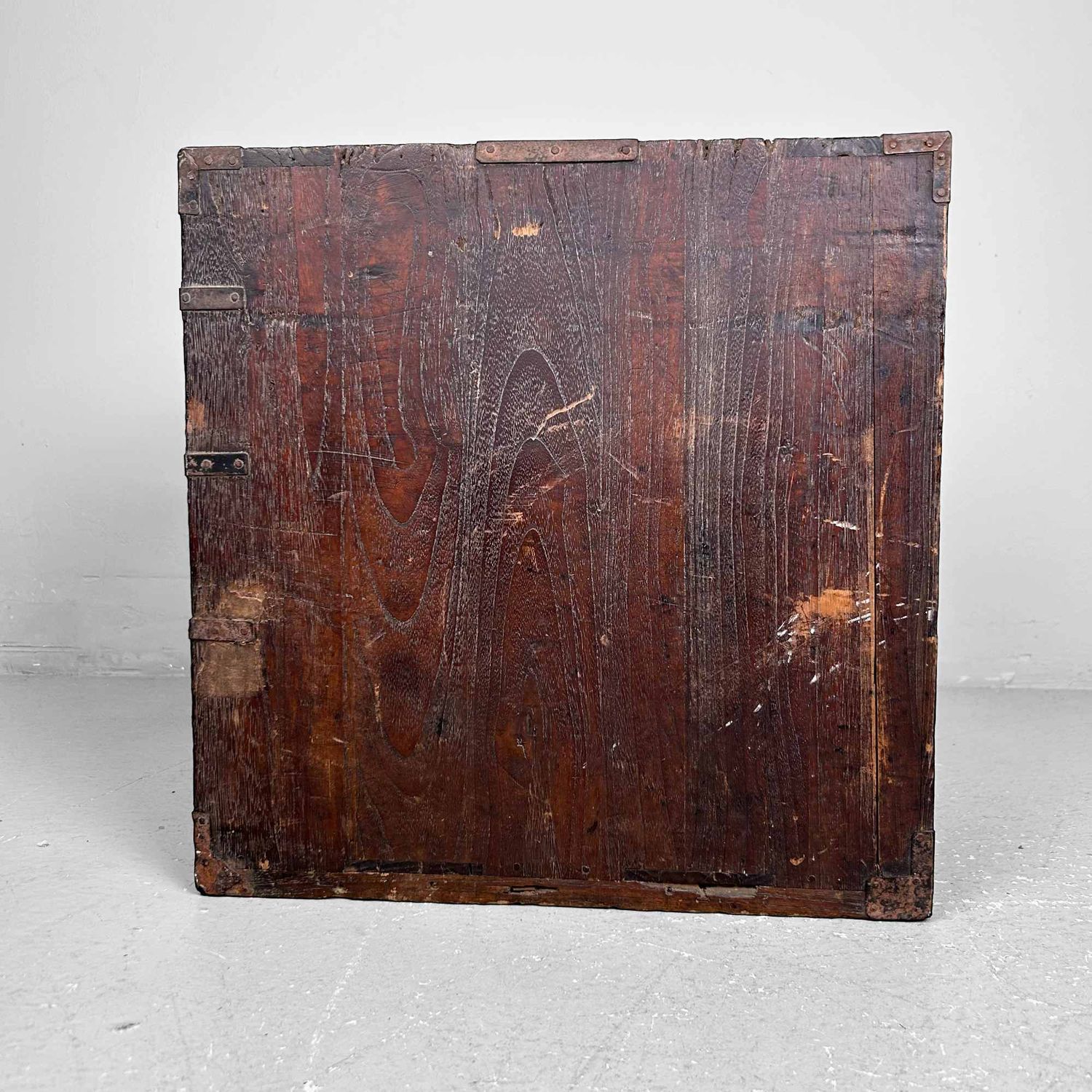 Antique Wooden Archival Chest of Drawers, Meiji Period, Japan.