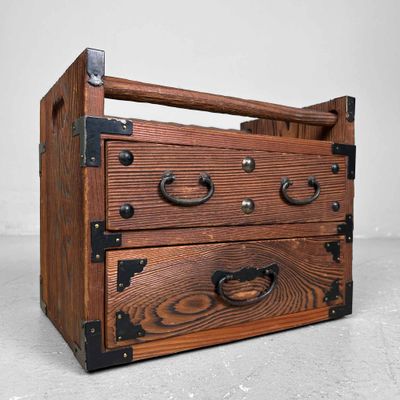 Yakusugi Jewelry Chest, Japan, Shōwa Period.