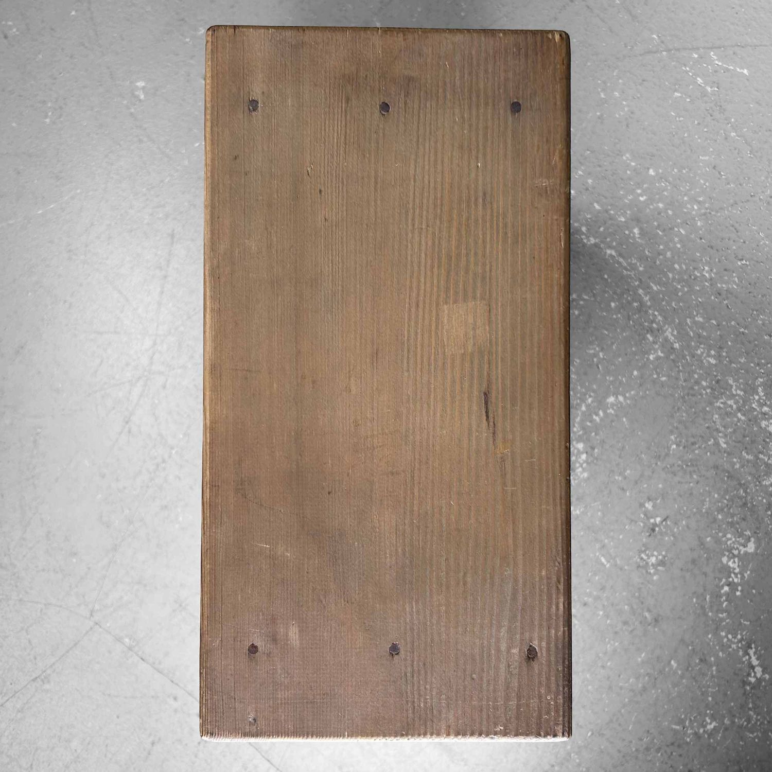 Fumidai 踏み台 Wooden Step Stool, Shōwa Period, Japan.