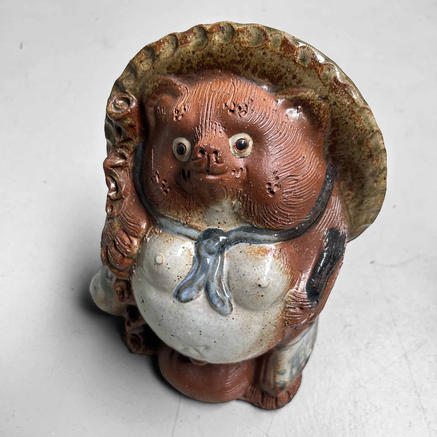 Decoratief Tanuki 狸 Beeld, Shōwa-periode, Japan.