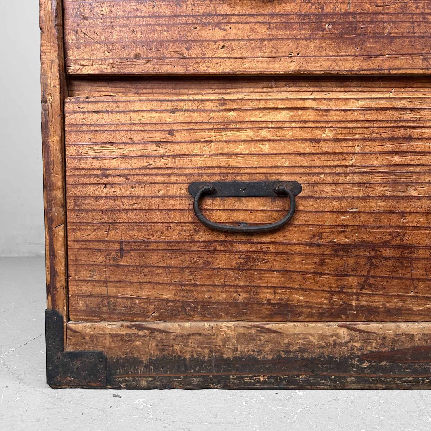 Traditionele Japanse Tansu Ladekast, Meiji-periode.