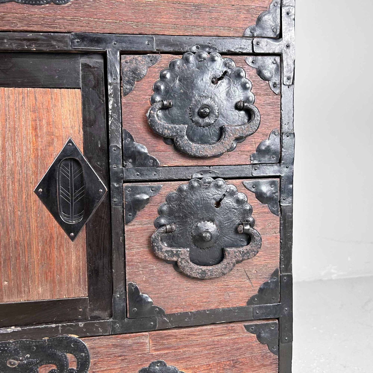 Traditionele Japanse Tansu, Opbergmeubel, Meiji-periode.