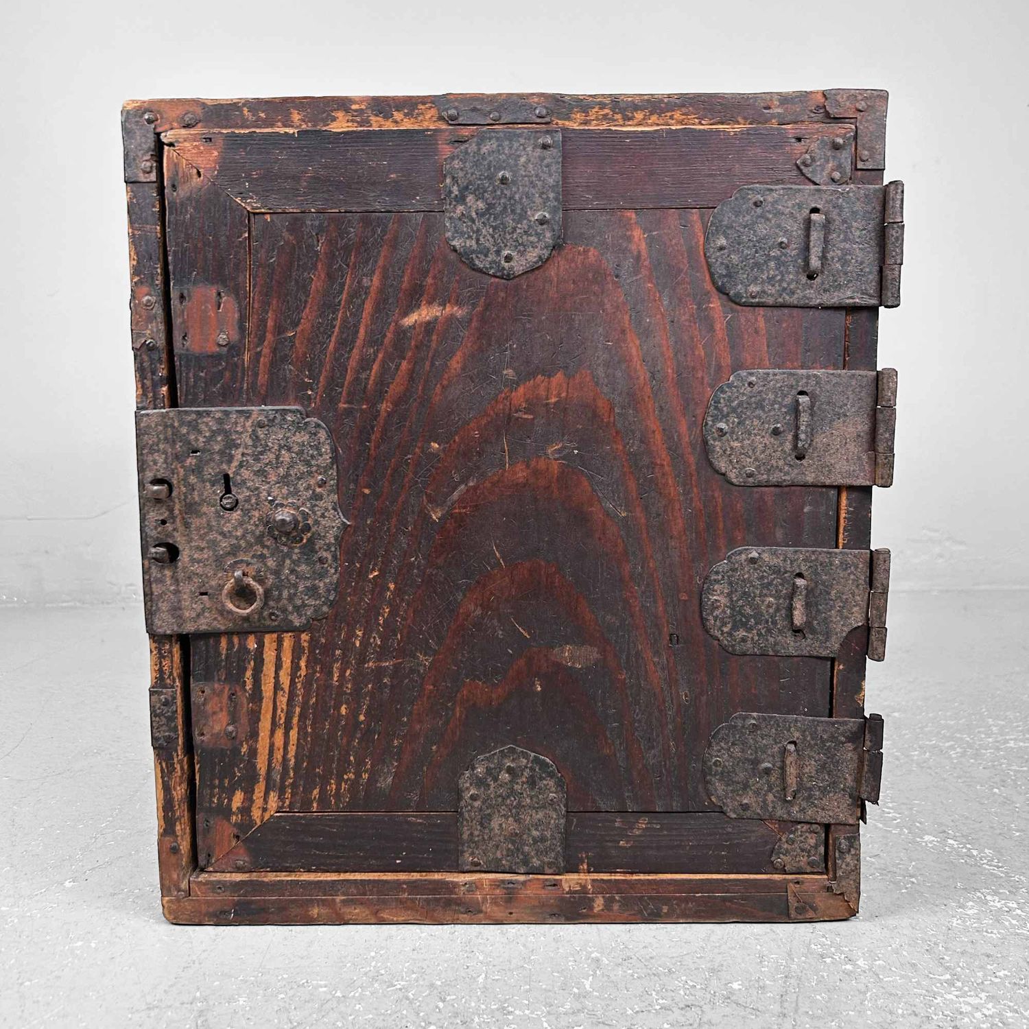 Antique Kake-Suzuri (懸硯), Document Cabinet, Edo Period, Japan.