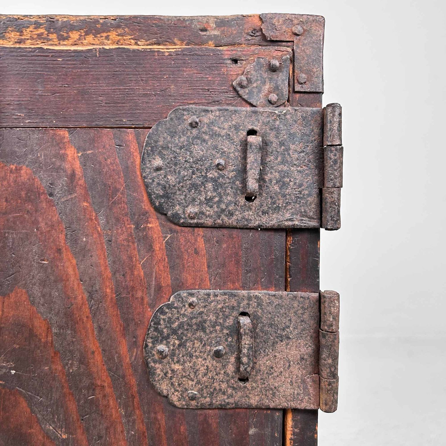 Antique Kake-Suzuri (懸硯), Document Cabinet, Edo Period, Japan.