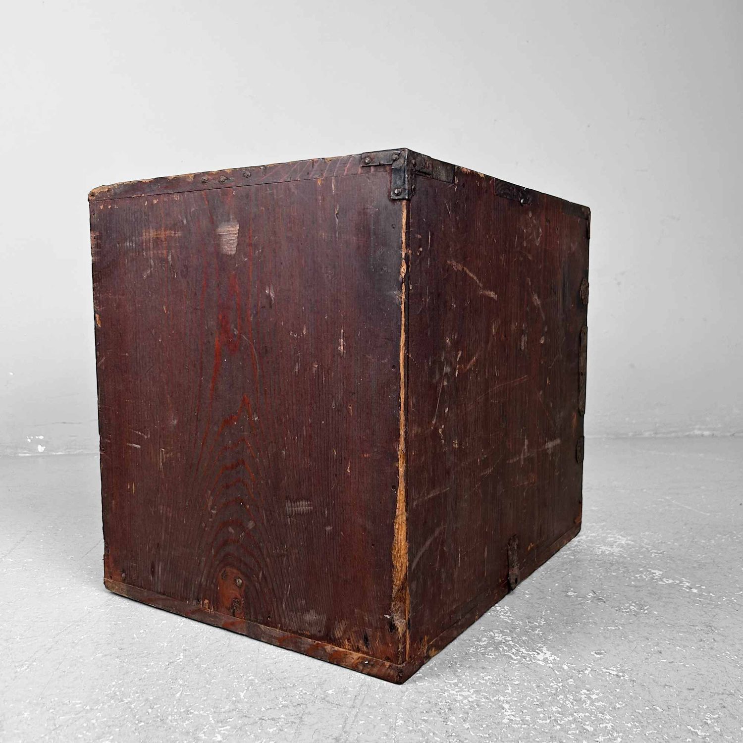 Antique Kake-Suzuri (懸硯), Document Cabinet, Edo Period, Japan.