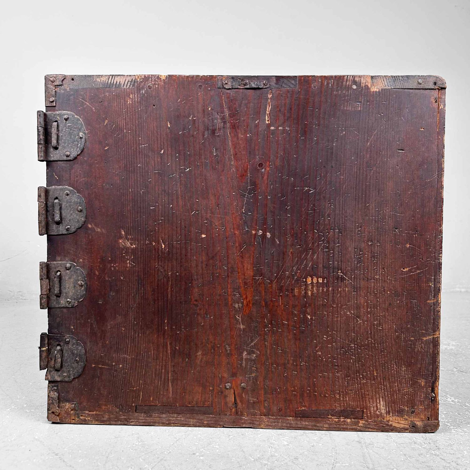 Antique Kake-Suzuri (懸硯), Document Cabinet, Edo Period, Japan.
