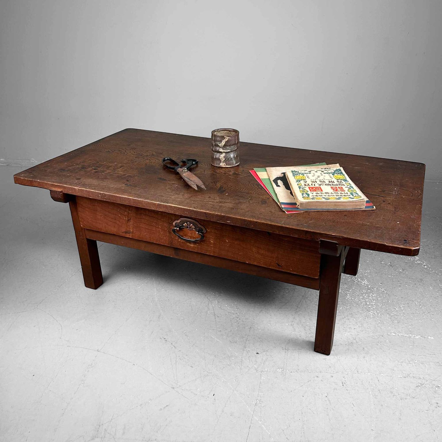 Japanse Shosai-Ki Schrijftafel, 書斎机, Taishō-periode.