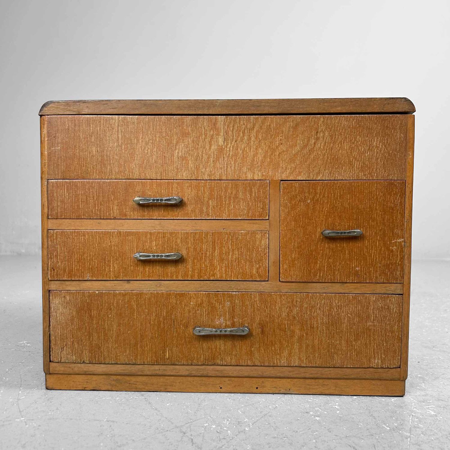 Japanese Vintage Sewing Box, Haribako, 大正, Shōwa Period, Japan.