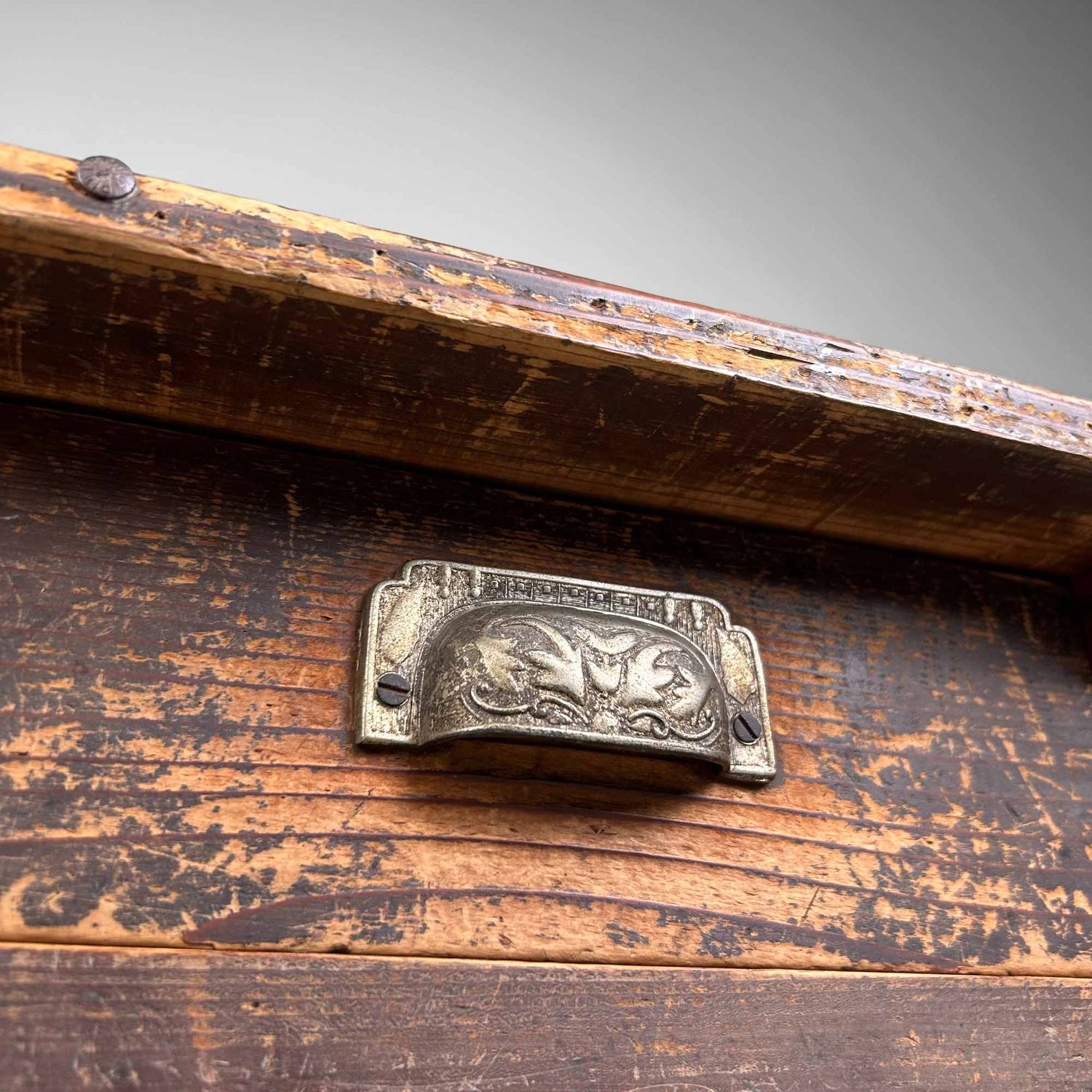 Traditionele Lage Japanse Schrijftafel Shosai-Ki, Taishō-periode.