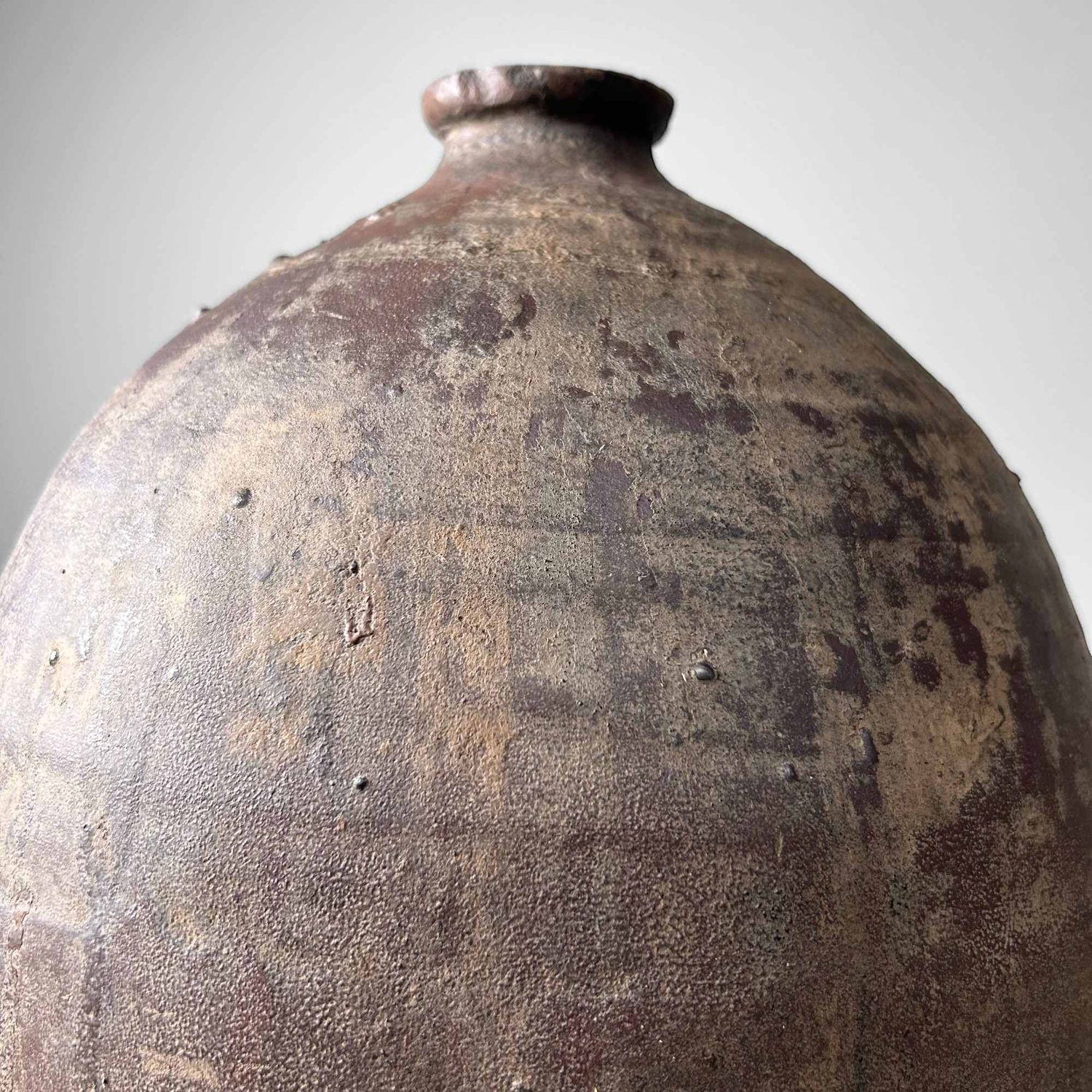 Organic Earthenware Jug, Czech Republic, 19th Century.