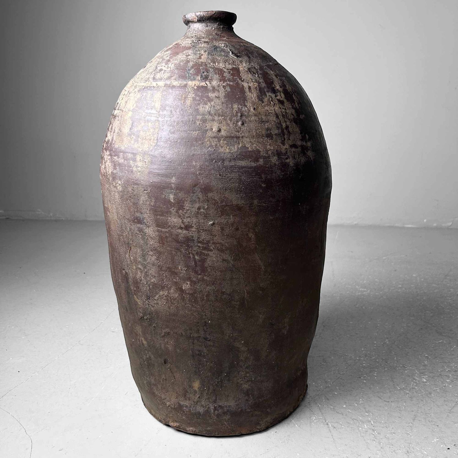 Organic Earthenware Jug, Czech Republic, 19th Century.