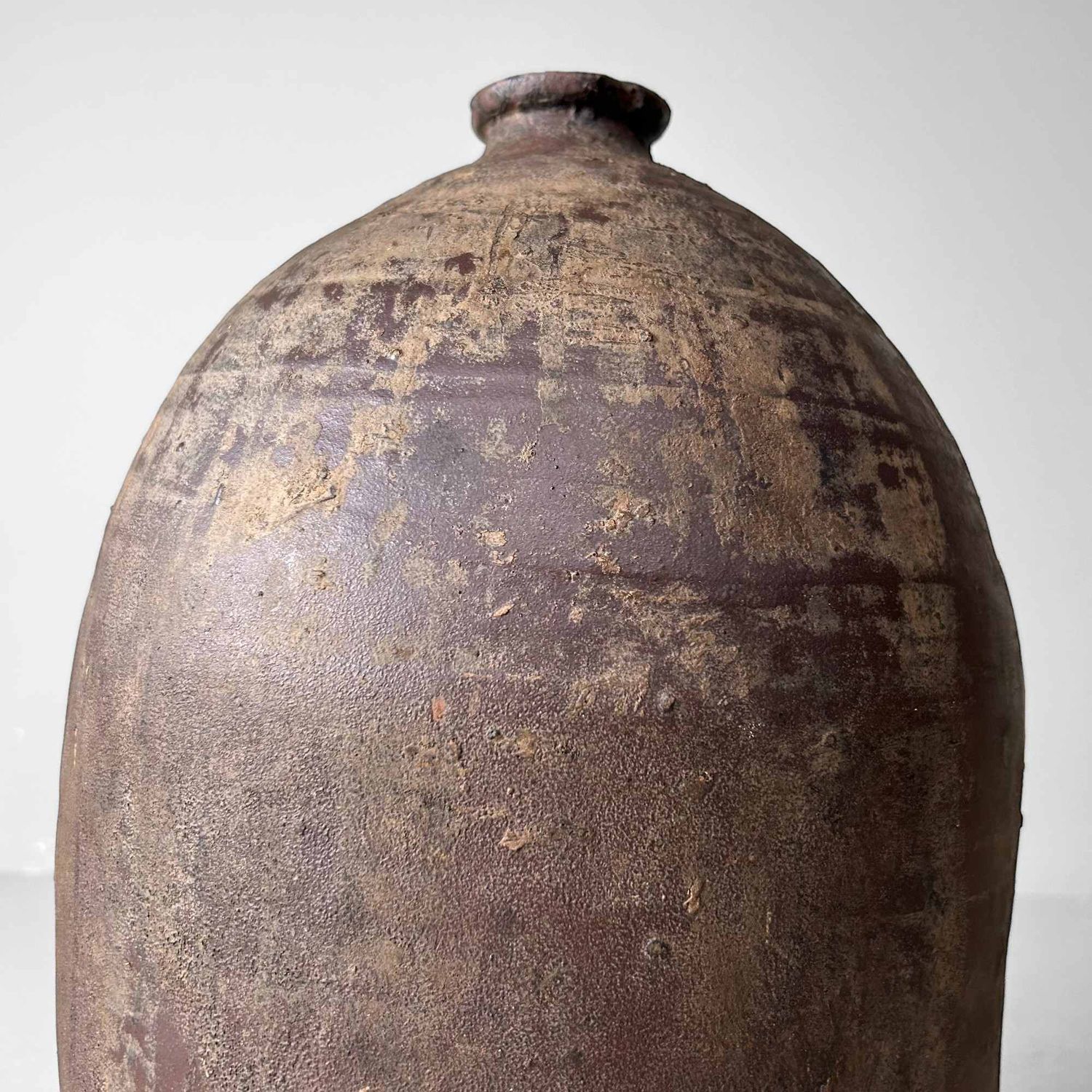 Organic Earthenware Jug, Czech Republic, 19th Century.