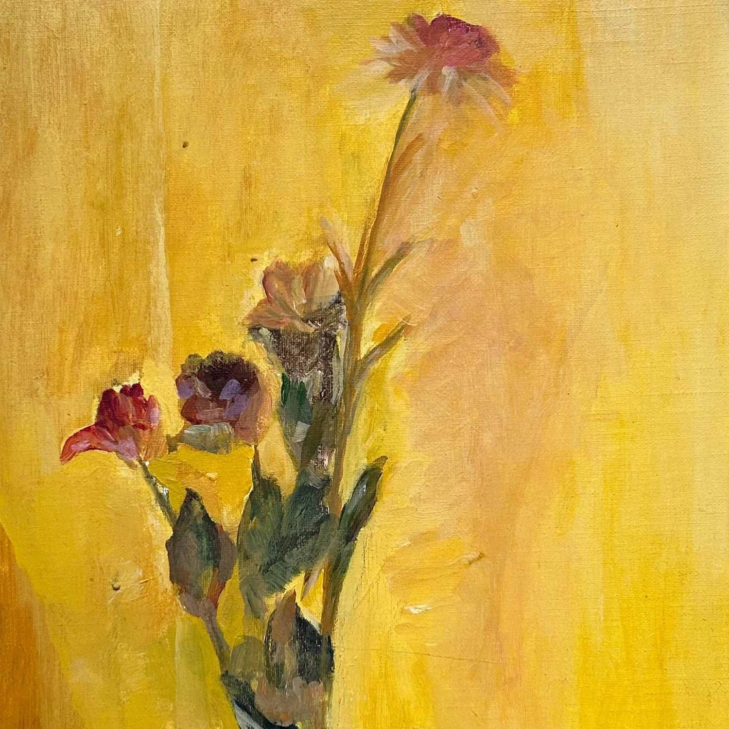 Japans Vintage Schilderij door Masako, jaren '60.