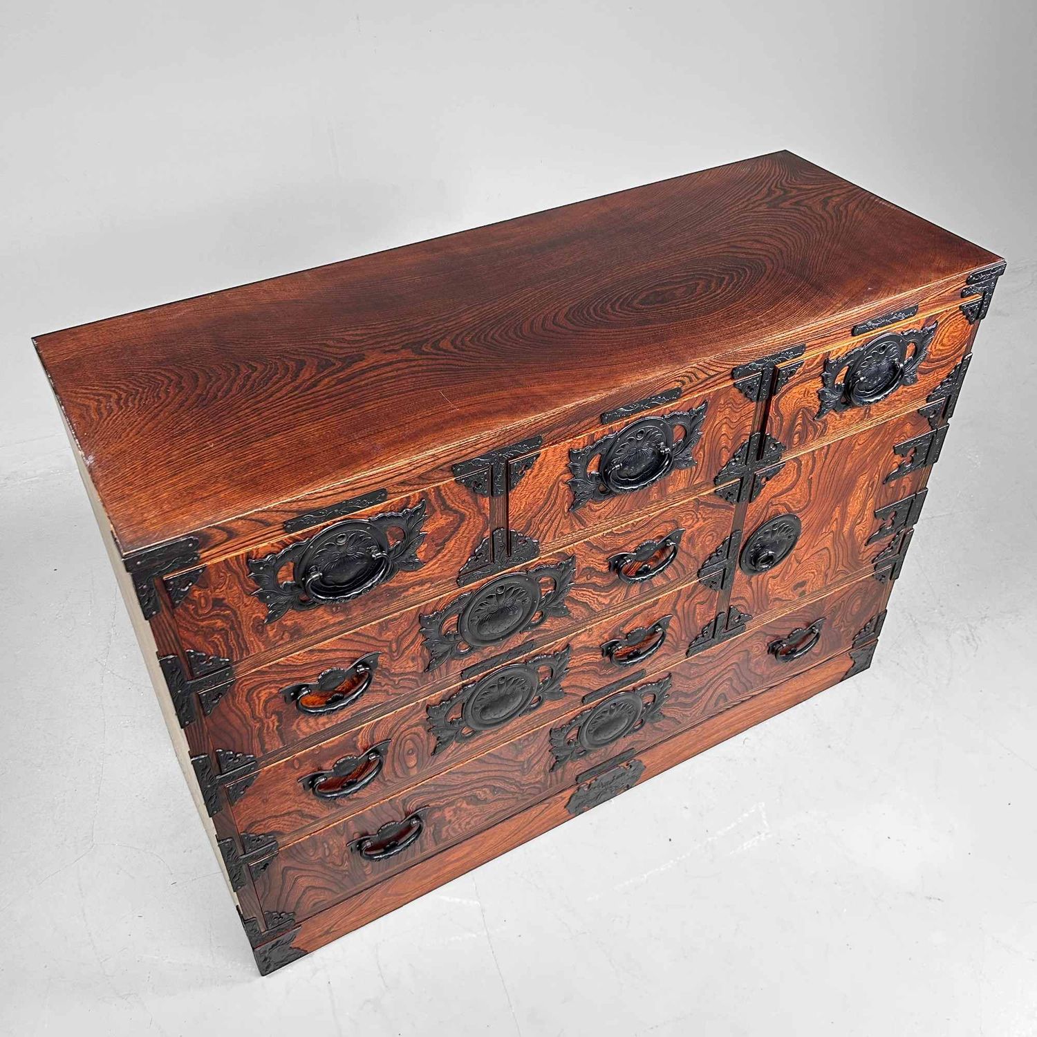 Mid Century Tansu, Japanse Ladekast, Shōwa Periode.