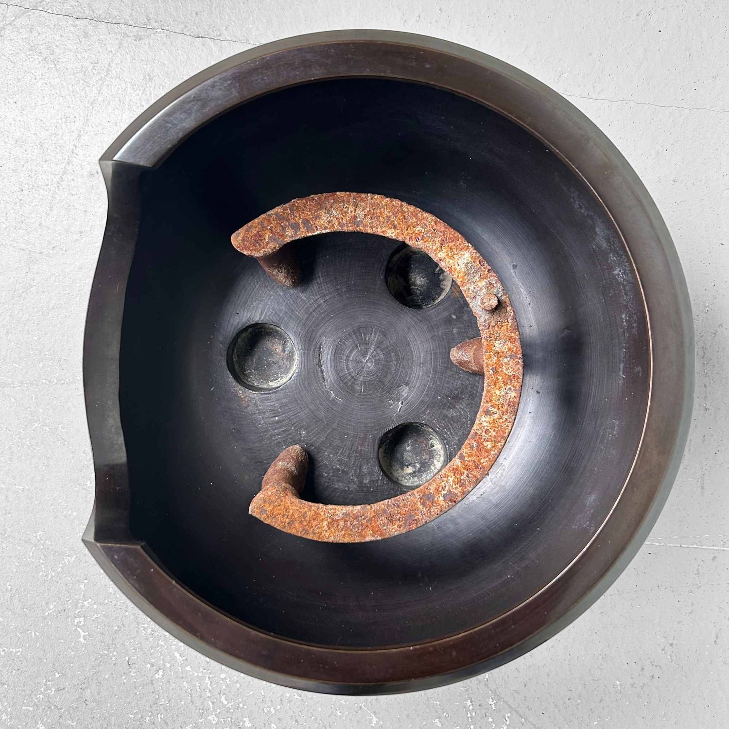 Traditional Japanese Tea Ceremony Furo 風炉 Set, Shōwa Period.