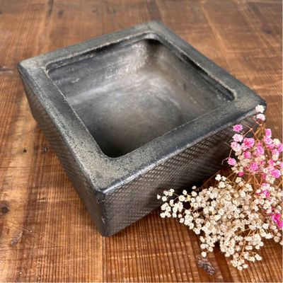 Aardewerken Kotatsu Hibachi Schaal, Taishō-periode.