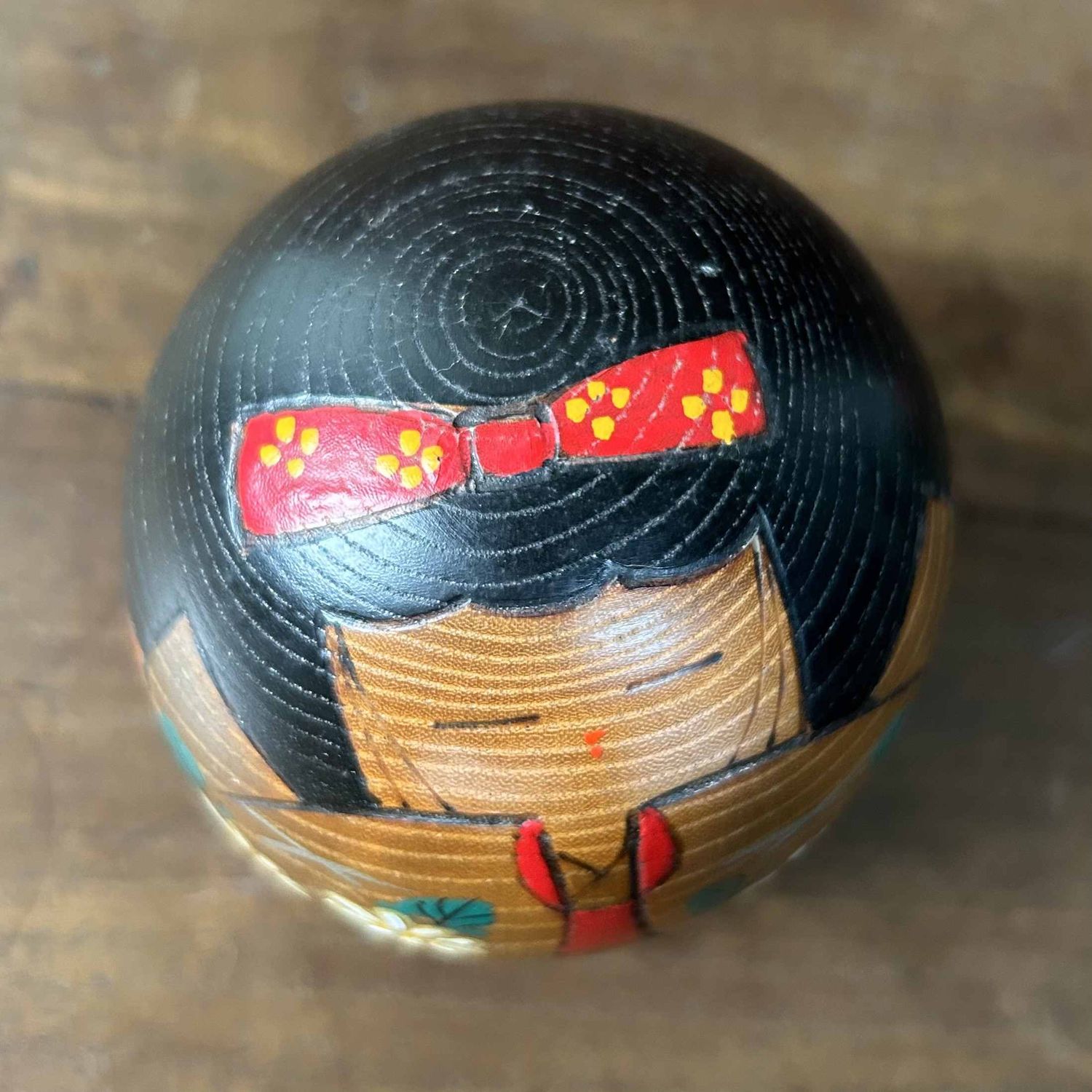 Creatieve Vintage Kokeshi door Hajime Miyashita, Japan.