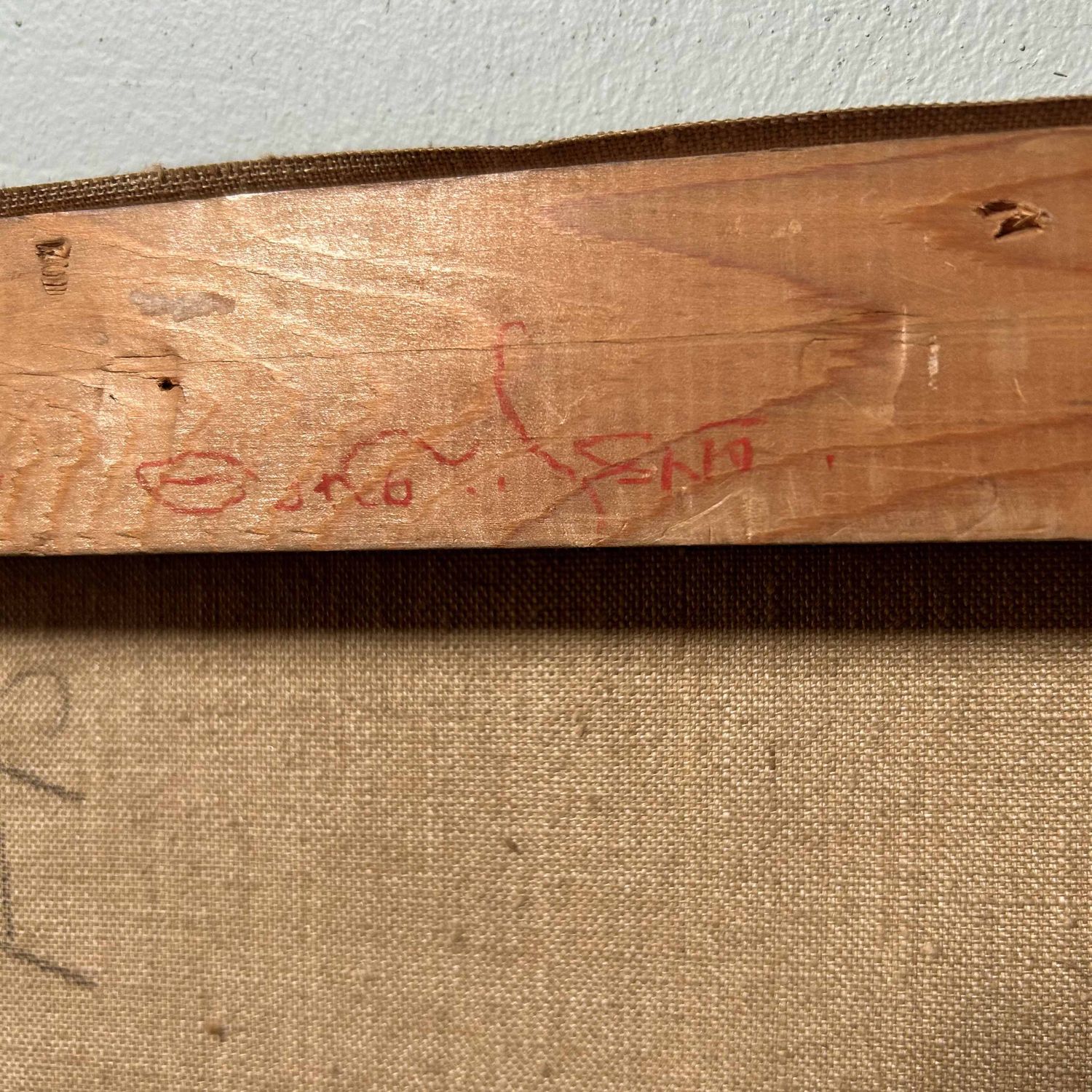 Olieverfschilderij, 'Mysterieuze Elegantie' door Senō, 1964, Chiba, Japan.