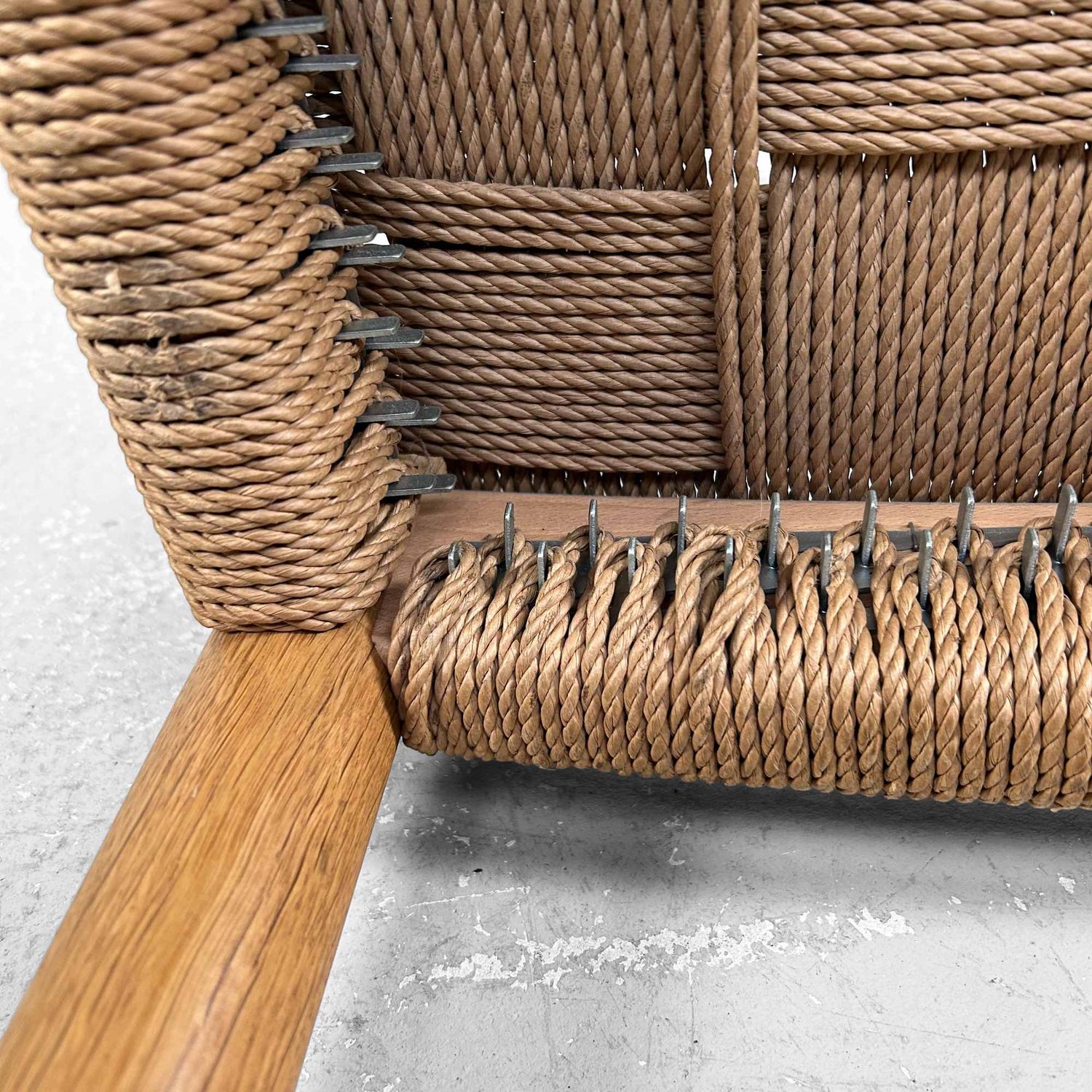 Set van 4 Touw Stoelen, Trix Haussmann & Robert Haussmann, jaren 1960.