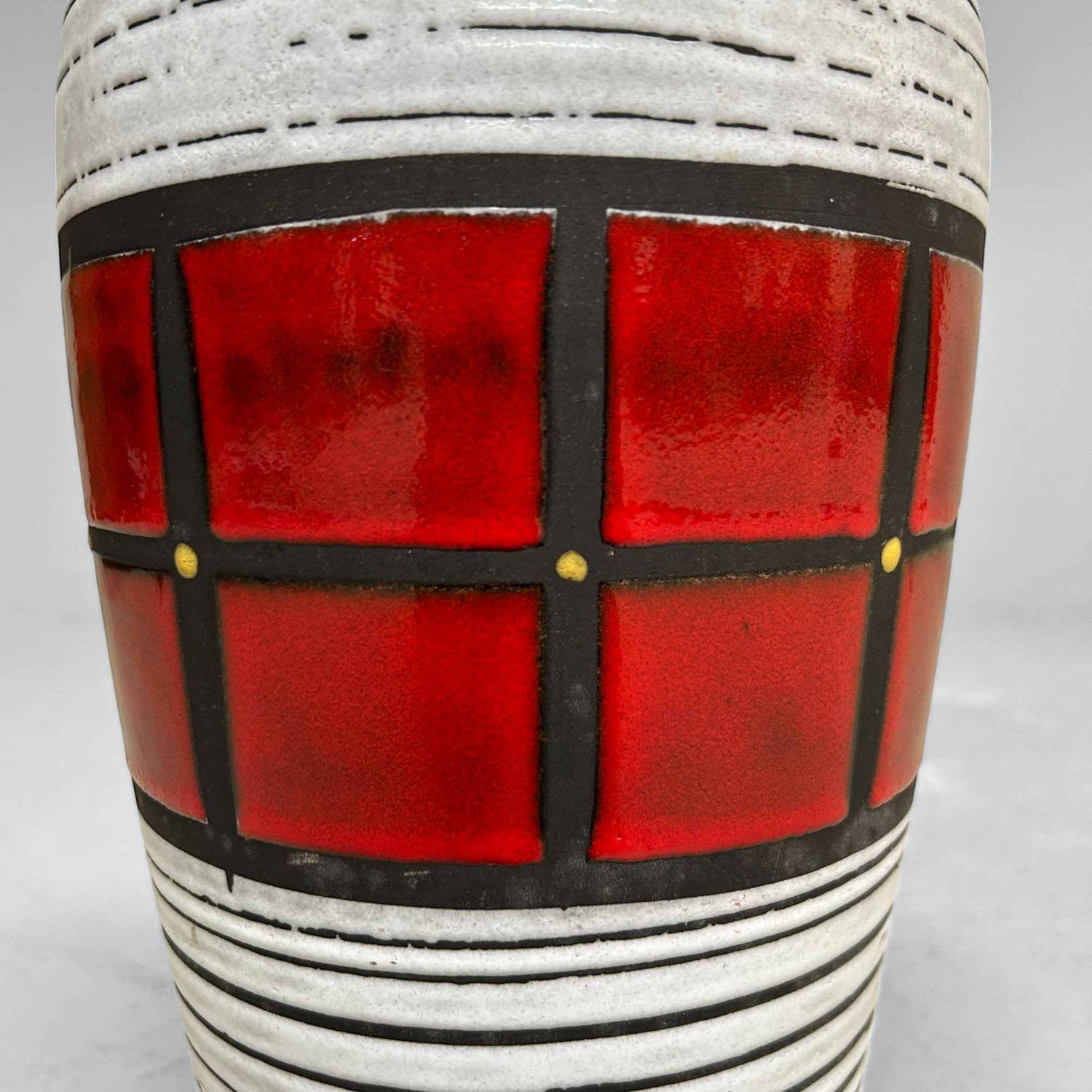 Ceramic Vase, Heinz Siery, Scheurich, 1950s.