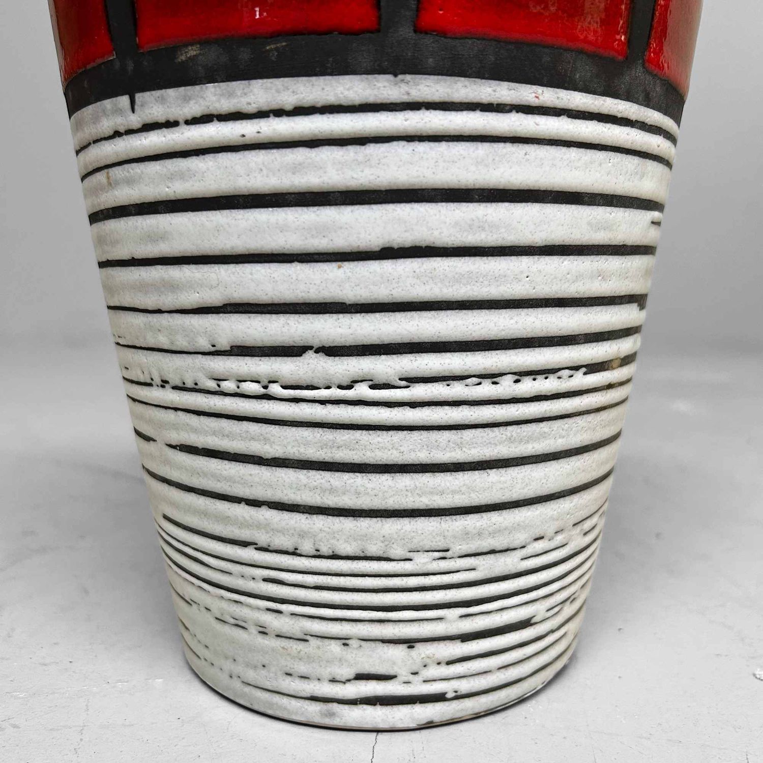 Ceramic Vase, Heinz Siery, Scheurich, 1950s.