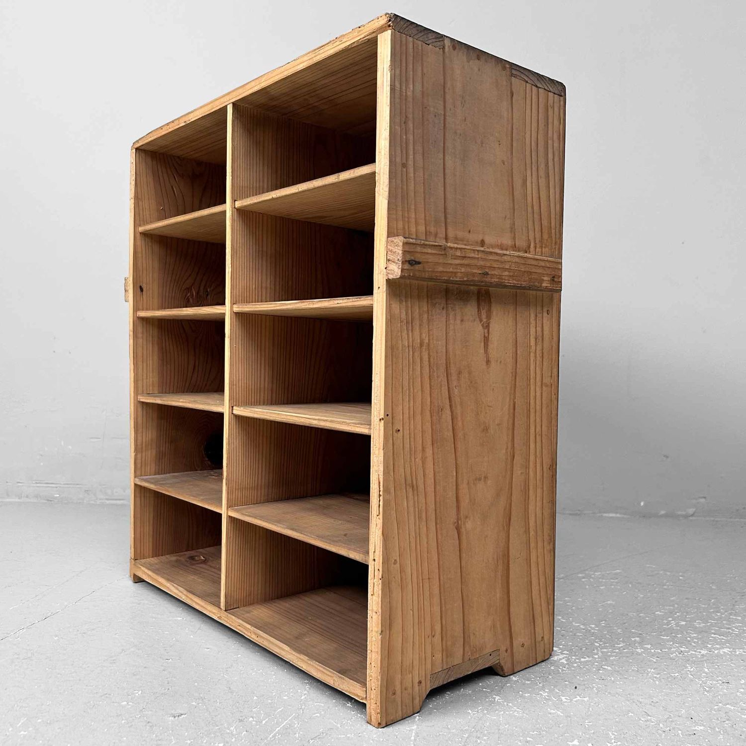 Klein Houten Opbergmeubel, Meiji periode, Japan.