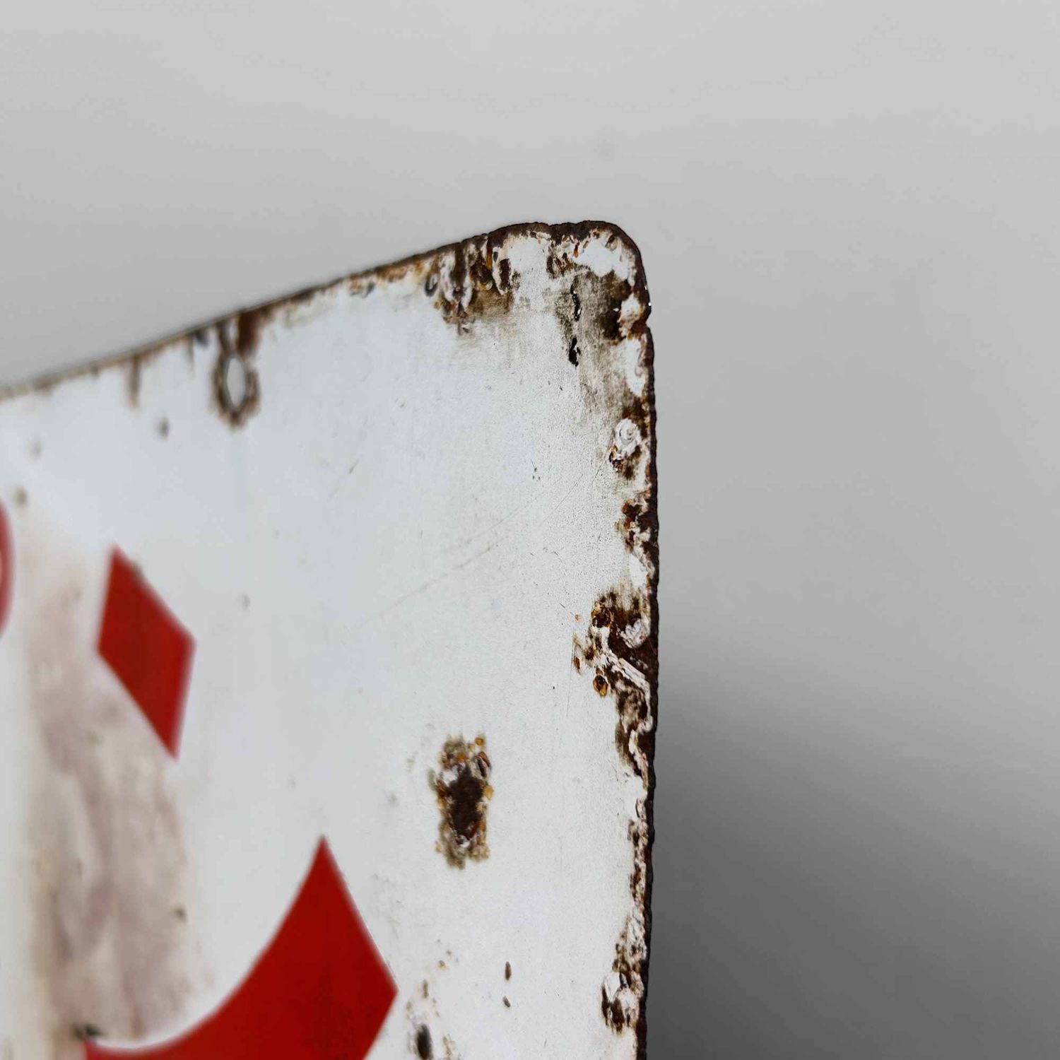 Japans Emaille Uithangbord, 'Brood' パン, Shōwa periode.