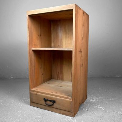 Small Japanese Side Cabinet with Drawer, Taishō Period.