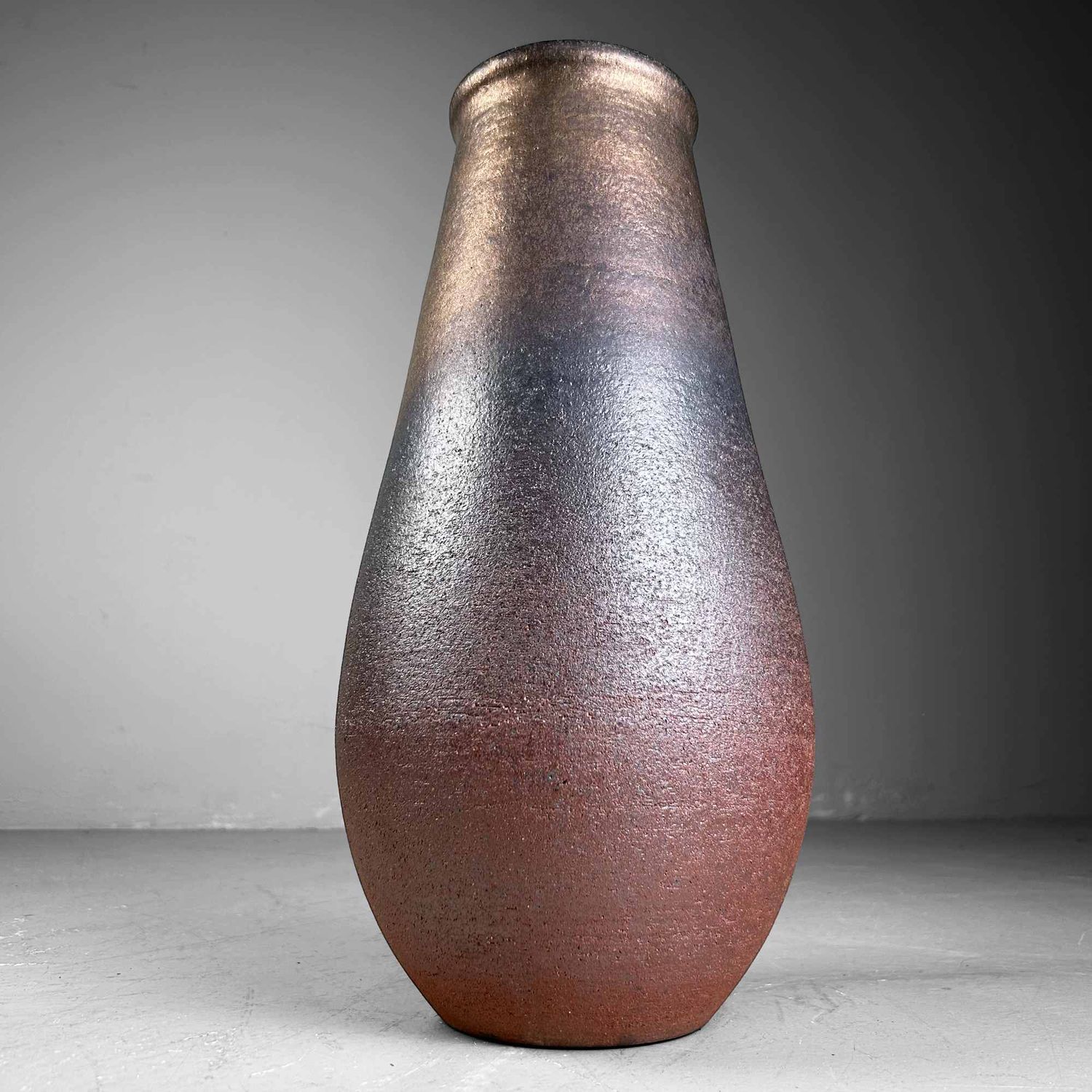 Ceramic Ikebana Flower Vase, Shigaraki, Japan. Ceramic Ikebana Flower Vase, Shigaraki, Japan.