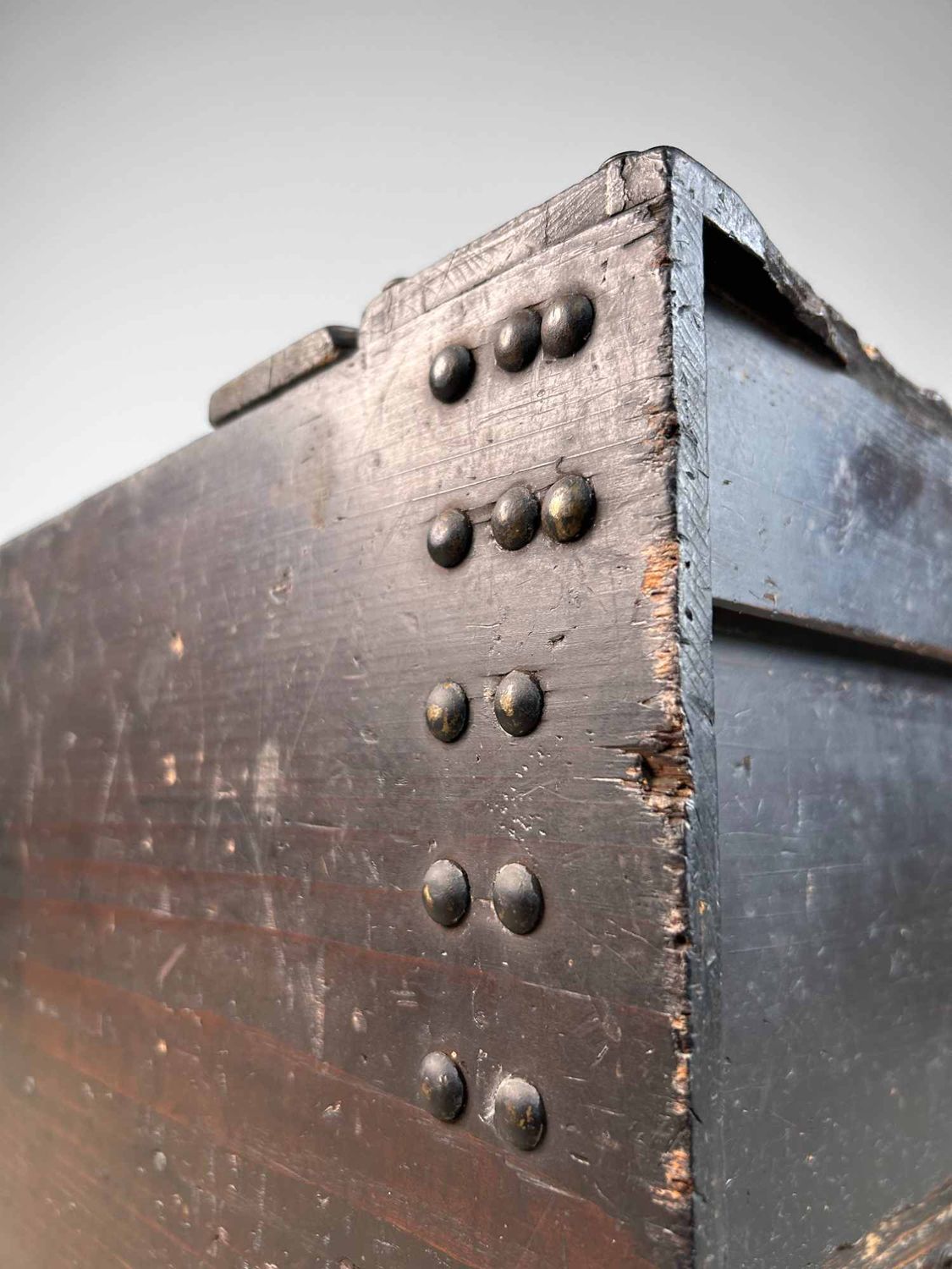 Antique Japanese Storage Chest with Drawer, Edo Period.