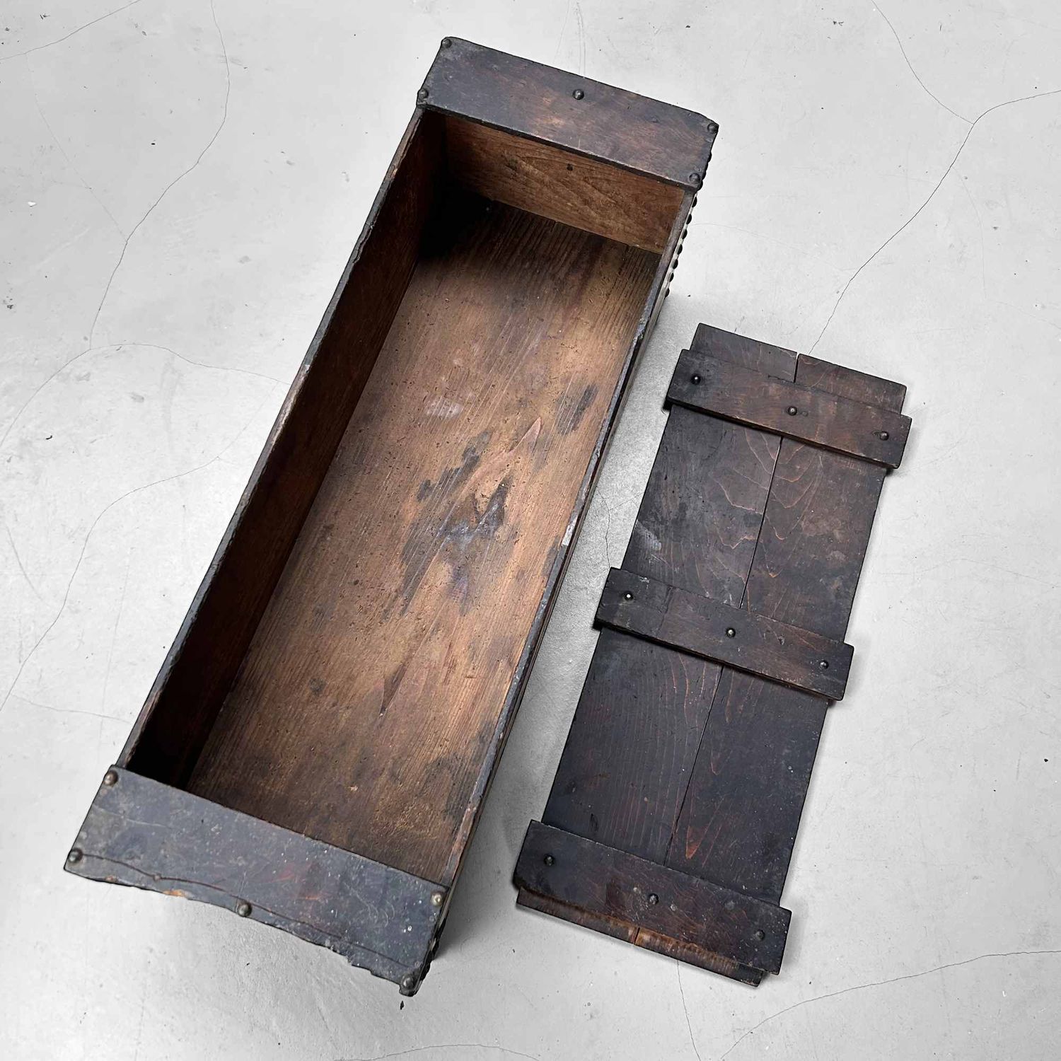 Antique Japanese Storage Chest with Drawer, Edo Period.