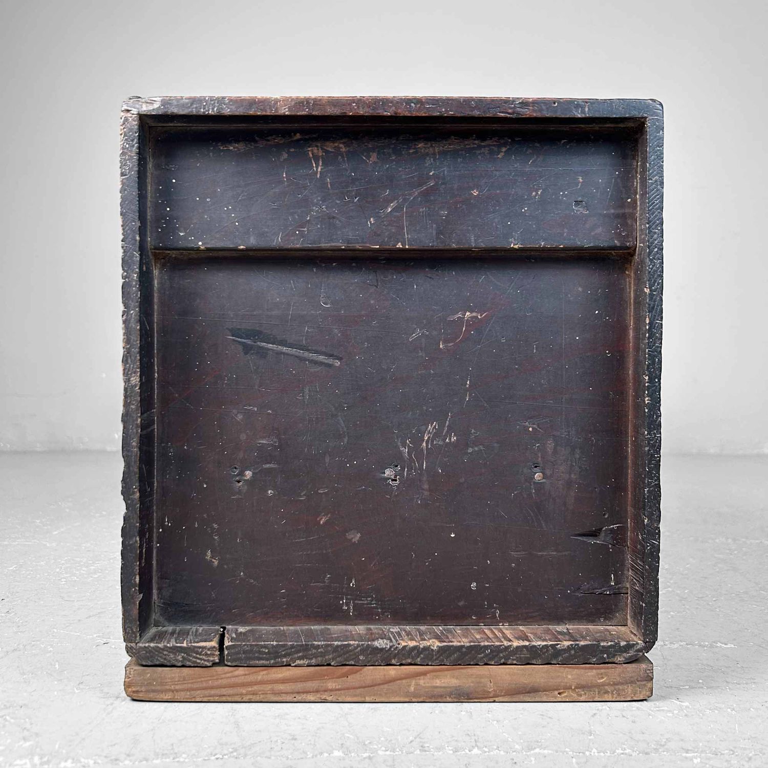 Antique Japanese Storage Chest with Drawer, Edo Period.