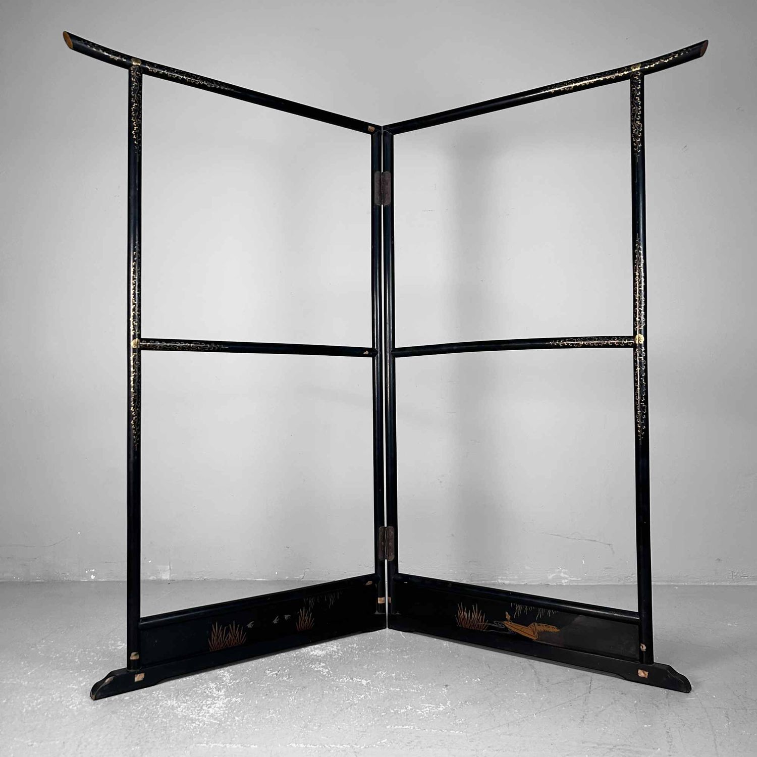 Antieke Japanse Houten Kimono Hanger (Ikō), Taishō-periode.