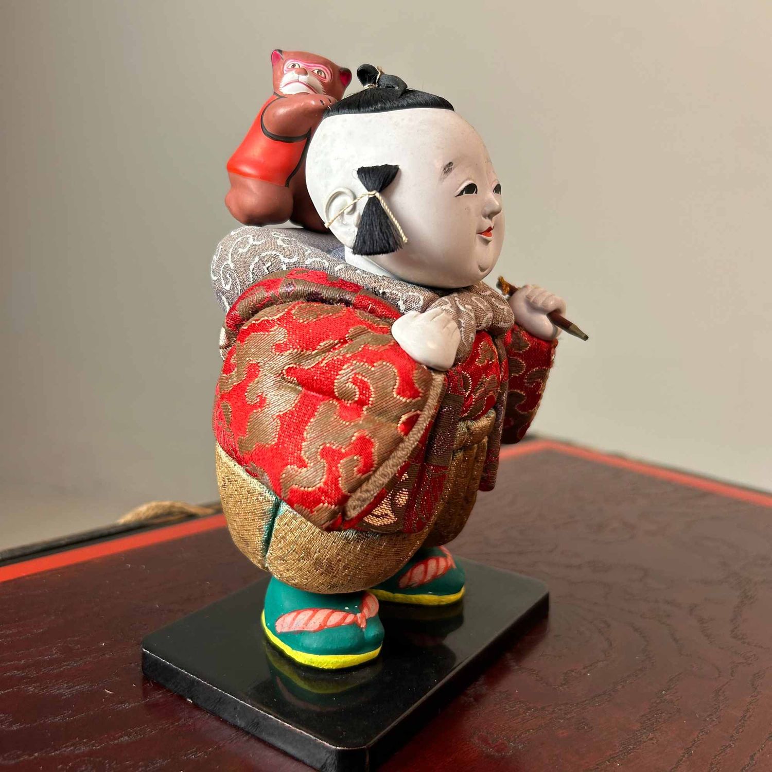 Set Gosho Ningyō (御所人形) of Hofpoppen, Japan, Shōwa Periode.