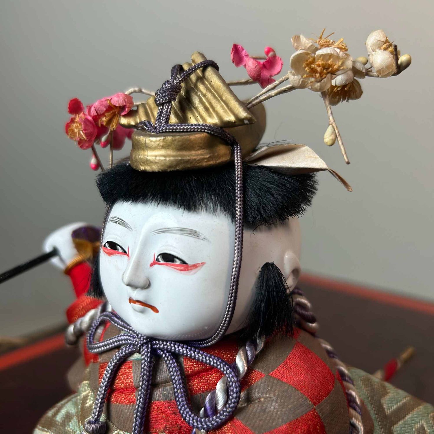 Set Gosho Ningyō (御所人形) of Hofpoppen, Japan, Shōwa Periode.