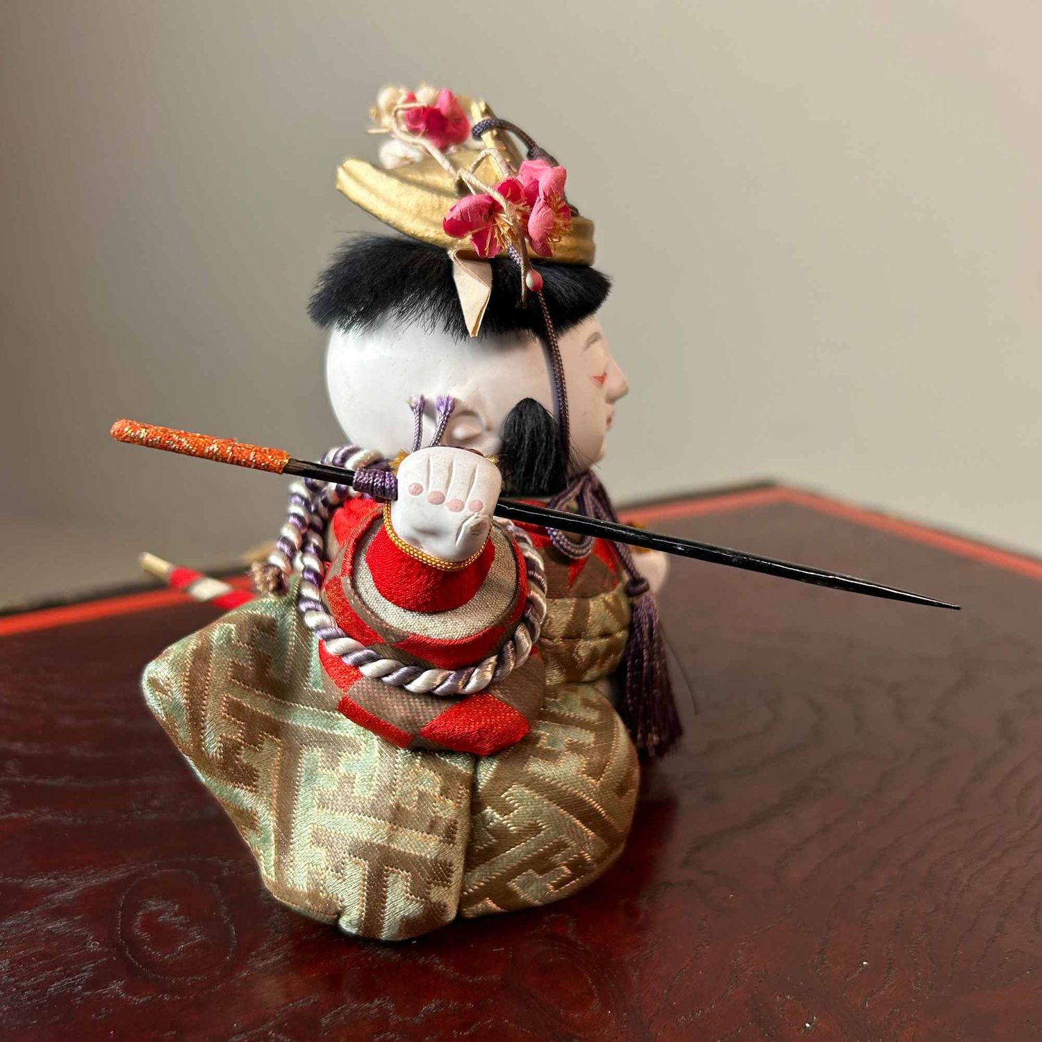 Set Gosho Ningyō (御所人形) of Hofpoppen, Japan, Shōwa Periode.