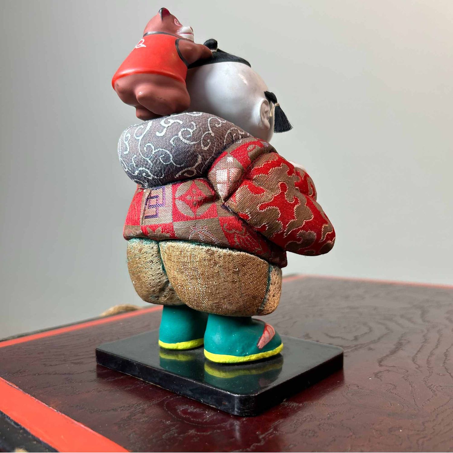 Set Gosho Ningyō (御所人形) of Hofpoppen, Japan, Shōwa Periode.