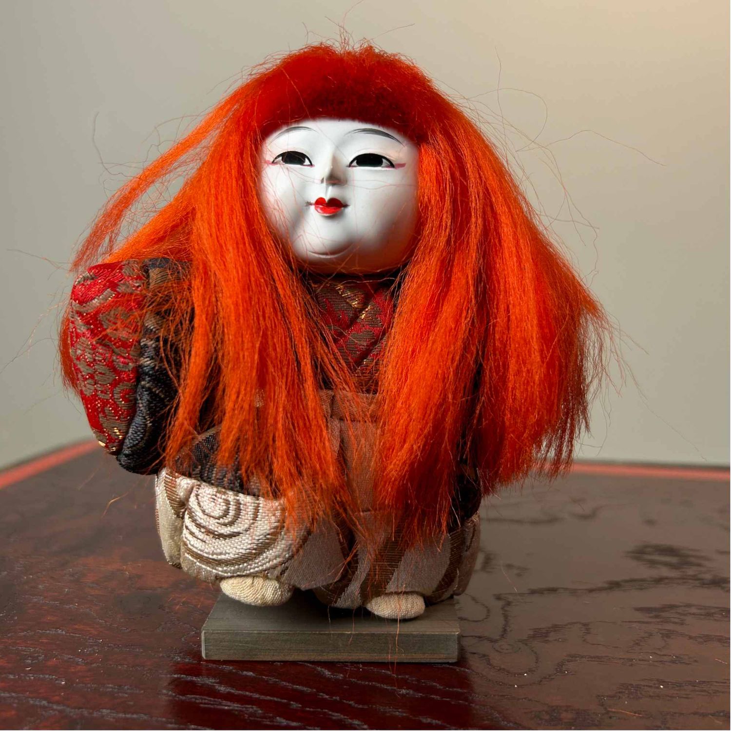 Set Gosho Ningyō (御所人形) of Hofpoppen, Japan, Shōwa Periode.