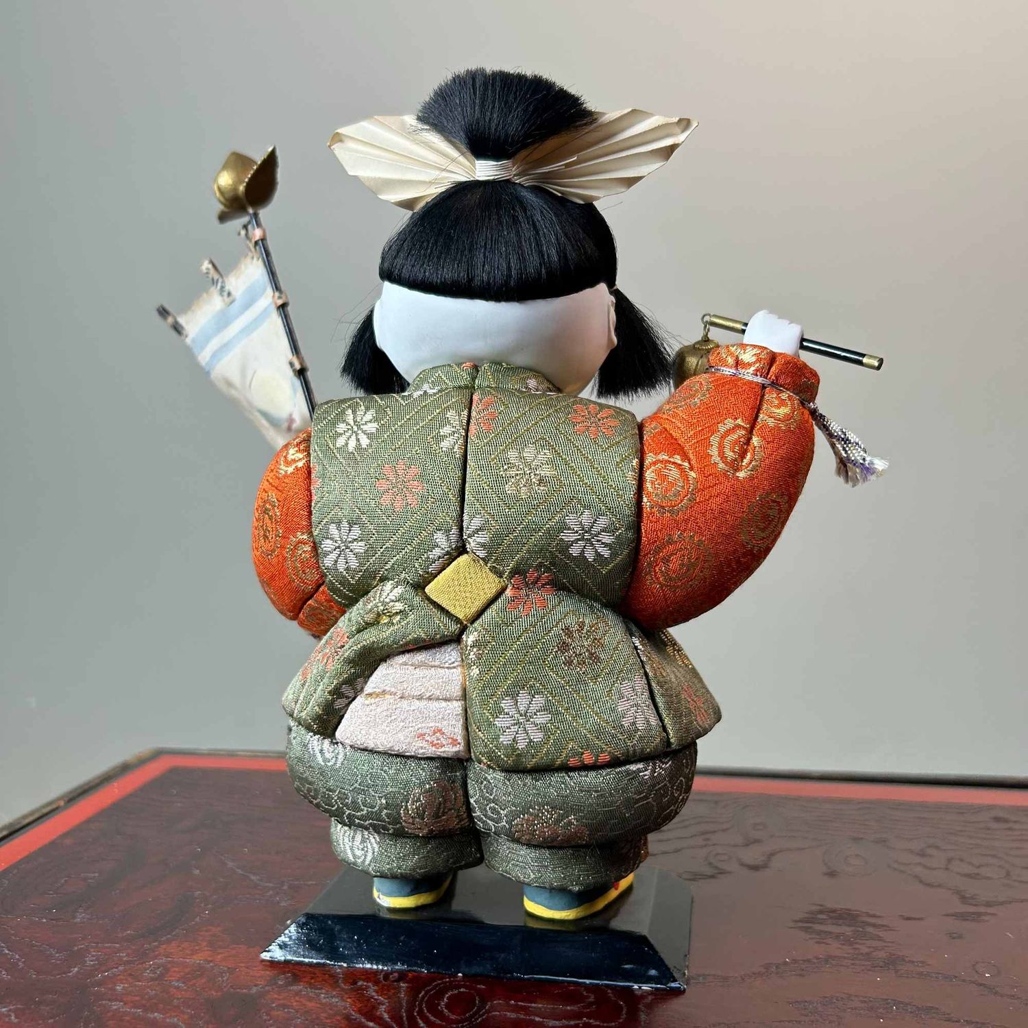 Set Gosho Ningyō (御所人形) of Hofpoppen, Japan, Shōwa Periode.