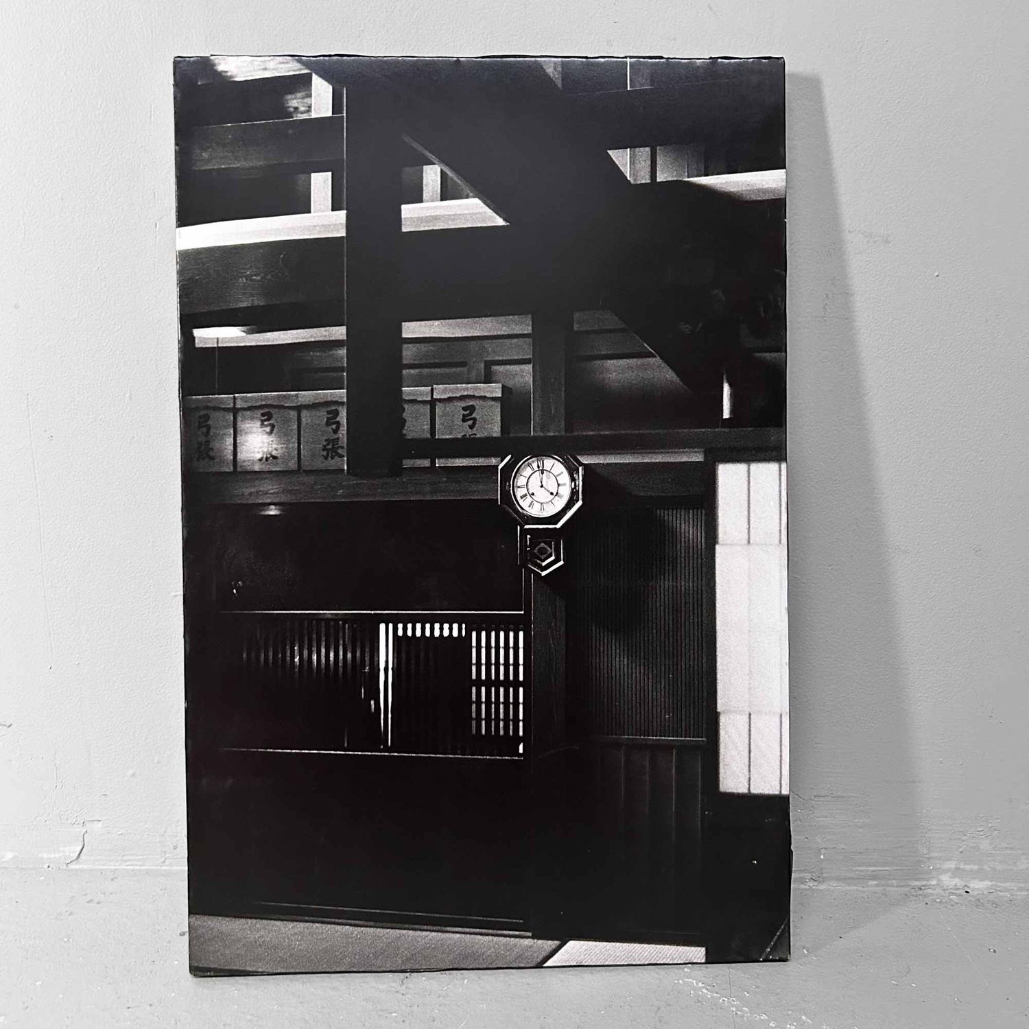 Muurdecoratie 'Traditioneel Interieur', Japanse Foto, Shōwa Periode. Muurdecoratie 'Traditioneel Interieur', Japanse Foto, Shōwa Periode.