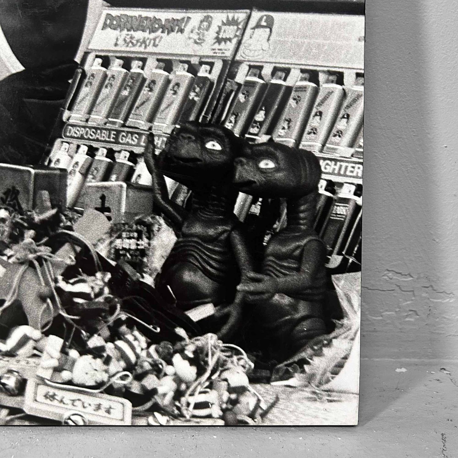 Black-and-White Photo, 'Japanese Street Vendor', Wall Decoration, 1980s.