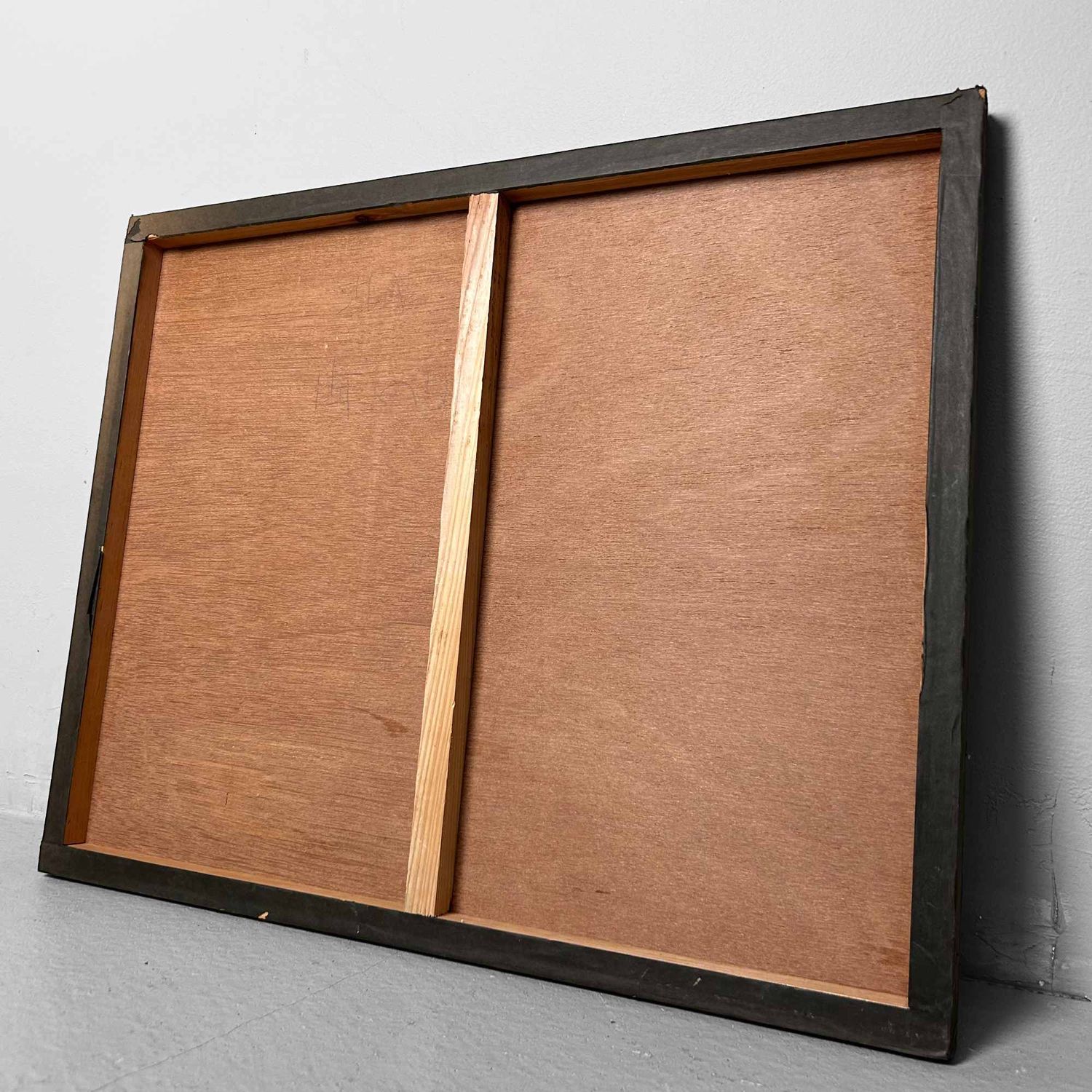 Zwart-Wit Foto, 'Japans Boslandschap', Muurdecoratie, jaren '80.