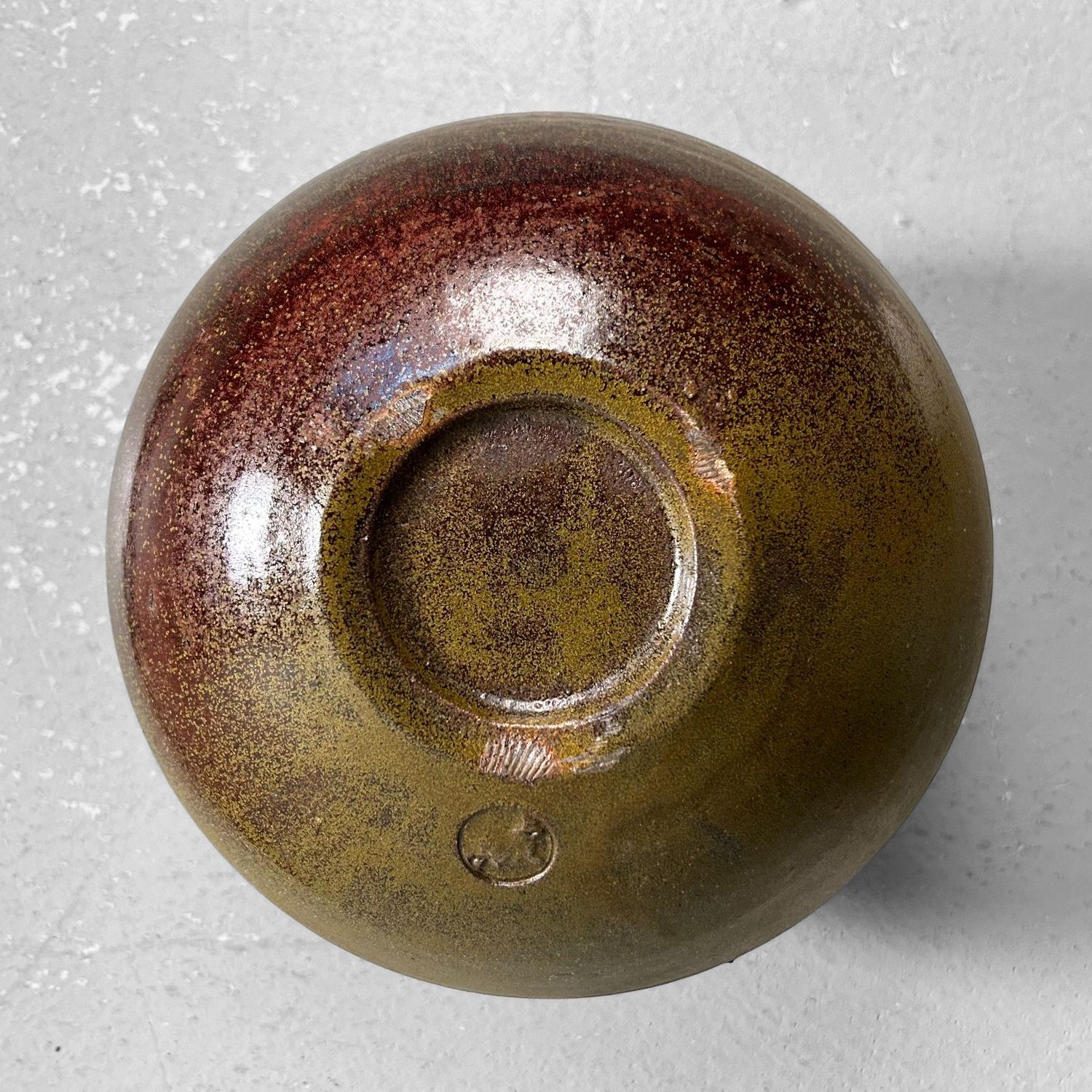 Mid-Century Shigaraki Ikebana Flower Vase, Shōwa Period, Japan.